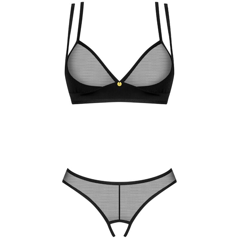 OBSESSIVE - NESARI SET DOS PIEZAS CROTCHLESS XS/S