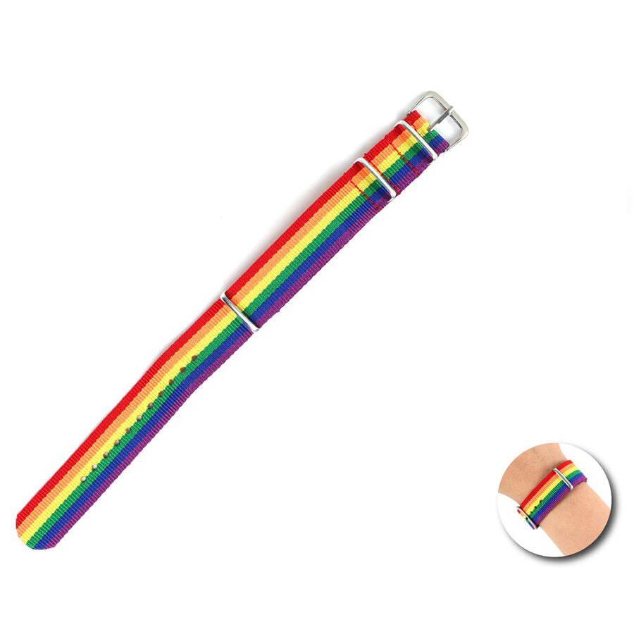 PRIDE - PULSERA BANDERA ARCOÍRIS