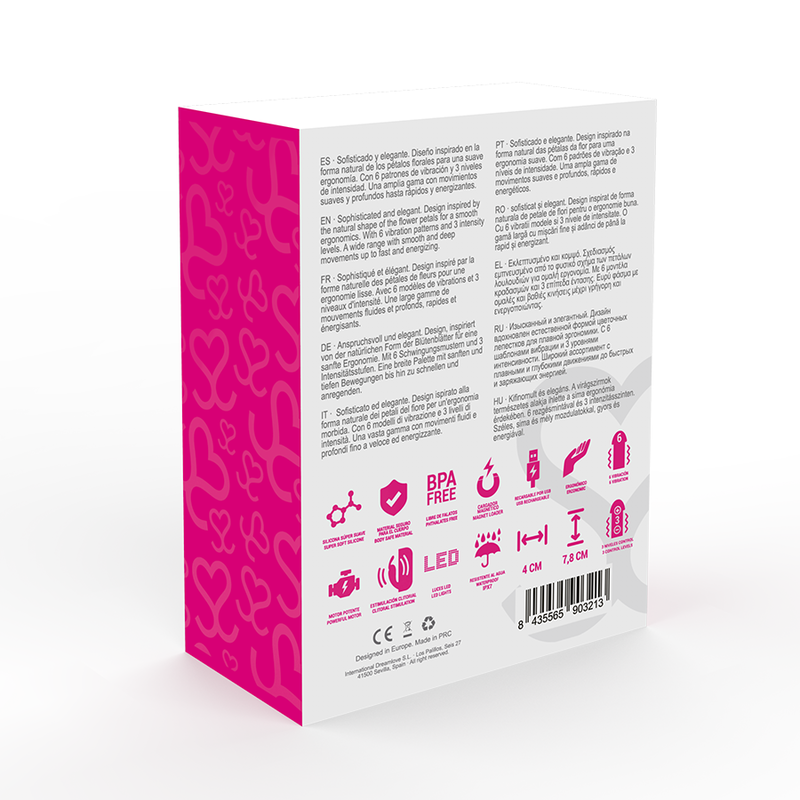 MORESSA - BLOSSOM MASAJEADOR PERSONAL ROSA