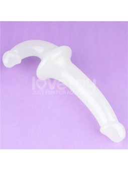 Dildo doble Lumino Play Luz Azul 105