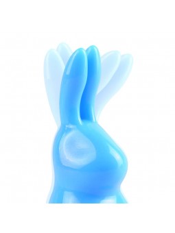 Neon Mini Vibrador Luv Touch Rabbit Azul