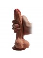 Dildo Silicona Doble Densidad Crowley 18 cm