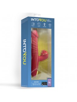 Ascen Vibrador con Thrusting y Waving y APP USB Magnetico