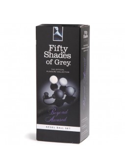 Fifty Shades of Grey Beyond Aroused Bolas de Kegel Set Negro