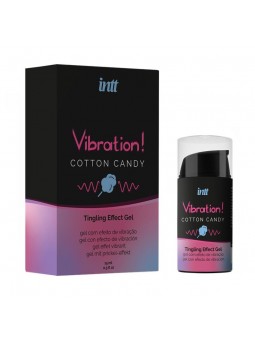 Vibrador Liquido Aroma Algodon de Azucar 15 ml