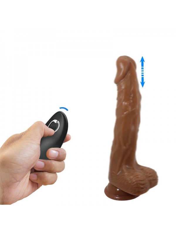 Bodach Dildo con Vibracion Rotacion y Thrusting