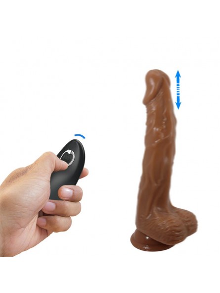 Bodach Dildo con Vibracion Rotacion y Thrusting