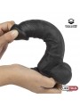 Dildo Realista Silicona Liquida Dual Layer 8 Negra