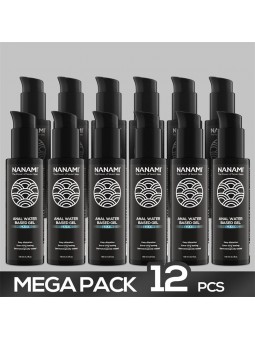 Pack 12 Gel Deslizante Anal a Base de Agua Relaxing 100ml