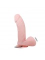 Dildo con Vibracion y Rotacion con Control Remoto