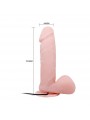 Dildo con Vibracion y Rotacion con Control Remoto