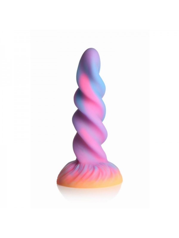 Dildo Unicornio Brilla en la Oscuridad