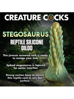 Dildo Dragon Stegosaurus Spiky Reptile