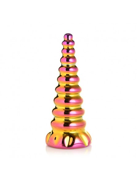 Dildo de Vidro de Borosilicato Twilinght Rainbow