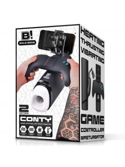 Conty Masturbador con Thrusting Vibracion y Calor Game Controller