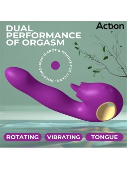 Toka Vibrador con Oscilacion 360º y Lengua Estimuladora