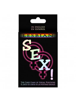 Juego de cartas Lesbian Sex Card Game EN ES