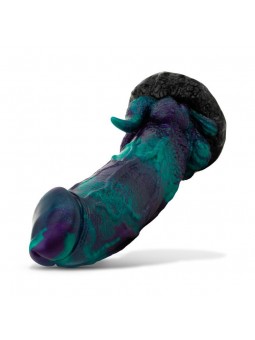 Dildo Dragonfly Purpura y Verde 226 cm 89