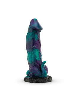 Dildo Dragonfly Purpura y Verde 226 cm 89