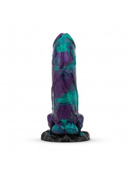 Dildo Dragonfly Purpura y Verde 226 cm 89