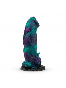 Dildo Dragonfly Purpura y Verde 226 cm 89