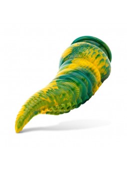 Dildo Tentacle Delight Verde y Amarillo 224 cm 88