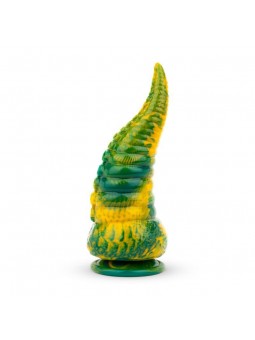 Dildo Tentacle Delight Verde y Amarillo 224 cm 88