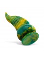 Dildo Tentacle Delight Verde y Amarillo 224 cm 88