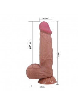 Dildo Realista Piel Deslizante 218 cm