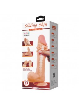 Dildo Realista Piel Deslizante 24 cm