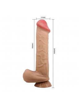 Dildo Realista Piel Deslizante 26 cm