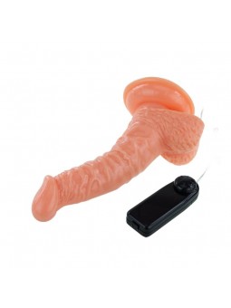 Baile Dildo Vibrador Colo Natural