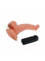 Baile Dildo Vibrador Colo Natural