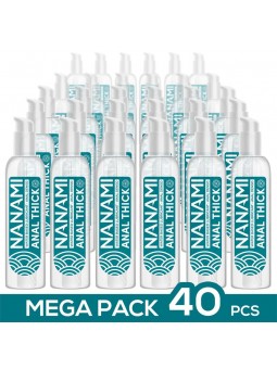 Pack de 40 Lubricante Anal Base Agua Alta Densidad 150 ml