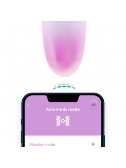 Huevo con APP Silicona Doble Capa Rosa Azul