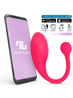 Bulby Huevo Vibrador con APP Rojo