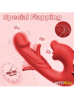 Mouty Vibrador con Funcion de Mordisqueo y Flipping con App