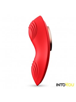 Vibrador de Braguita con APP Silicona Rojo