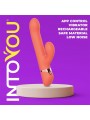 Mindy Vibrador con Anillo de Bolas Up and Down Finger y Pulsacion con APP