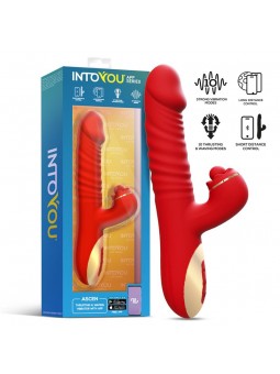 Ascen Vibrador con Thrusting y Waving y APP USB Magnetico