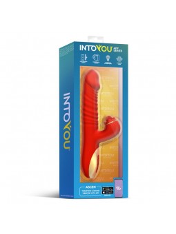 Ascen Vibrador con Thrusting y Waving y APP USB Magnetico