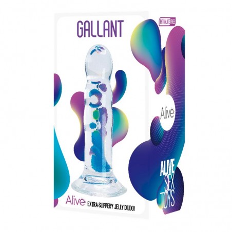 Gallant Dildo Jelly 14 cm Transparente