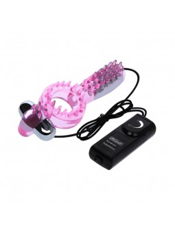 Anillo Vibrador Doble Couple Collection Rosa