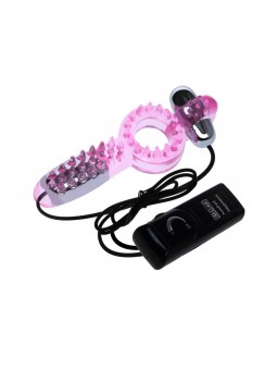 Anillo Vibrador Doble Couple Collection Rosa