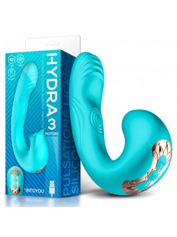 Hydra Vibrador con Pulsacion y Lengua Estimuladora de Clitoris 3 Motores USB