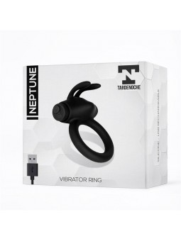 Neptune Anillo Vibrador Silicona Recargable USB