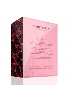 Martinella Estimulador de Clitoris y Vibrador de Punto Hot Red