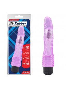 Vibrador Hi Rubber 223 x 43 cm Purpura