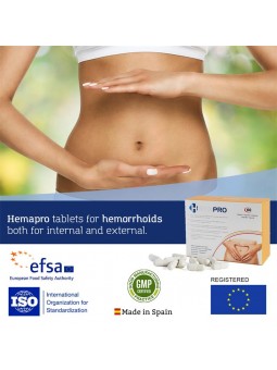 Hemapro Pastillas para las Hemorroides 60 Comprimidos