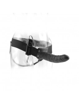 Fetish Fantasy Series Arnes Vibrador Hueco de 20 cm Negro